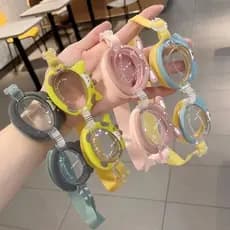 Óculos de natação infantis para meninos e meninas, óculos de natação impermeáveis e ultra transparentes, óculos de nataç