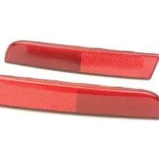 Adequado para refletor traseiro importado Mitsubishi ASX2010-12, faixa refletora do para-choque traseiro, luz de freio t