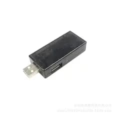 Testador de Corrente e Tensão USB, Medidor de Corrente e Tensão USB, Testador de Corrente e Tensão USB com Dupla Exibiçã