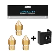 Bicos de Latão MK8 para Impressora 3D 0.1/0.2/0.4/0.6/0.8/1.0mm, Bicos de Aço Inoxidável para Extrusora Ender 3, Acessór