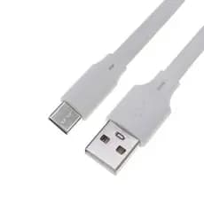 Cabo de dados tipo-C em material TPE, cabo plano, cabo de carregamento, cabo "noodle", adequado para cabo de carregament