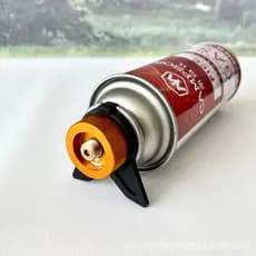 Adaptador de fogão a gás multifuncional personalizado, conversor de cartucho de gás butano longo com travamento automáti