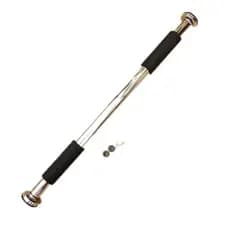 (120-200CM) Barra de elevação montada na porta com barra única reforçada de 5,2kg para exercícios de fitness.