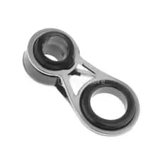 Anéis de Guia para Vara de Pesca em Aço Inoxidável e Cerâmica, 5/6/7/8/9/10mm, Super Resistentes, Kit de Reparação de Va