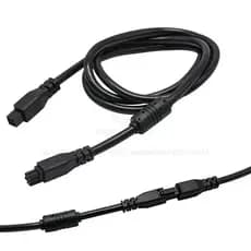 1 unidade de Cabo de Extensão Bambu Lab A1 AMS Lite de 0,5M 1M 1,5M com Conector de 4 Pinos Macho-Fêmea para Impressora