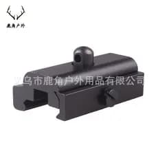 Conector Tático para Tripé Tipo Borboleta para Uso Externo, Braçadeira de Conexão de 20mm, Adaptador Não Poroso, Fivela