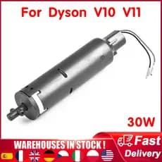 Motor Original de 30W para Aspirador Dyson V10 V11, Cabeça de Escova de Rolo Macio, Acessórios para Aspirador de Pó