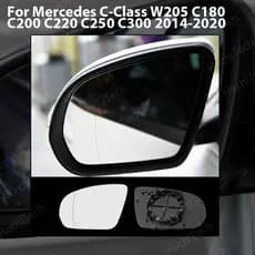 1 peça de espelho retrovisor elétrico aquecido esquerdo e direito para Mercedes C-Class W205 C180 C200 C220 C250 C300 20