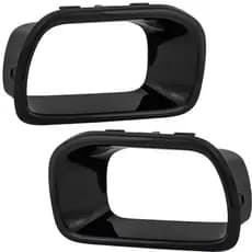 1 Par de Capas de Acabamento para Duto de Entrada de Ar do Para-choque Dianteiro para BMW MINI Cooper S F55/F56/F57 2014