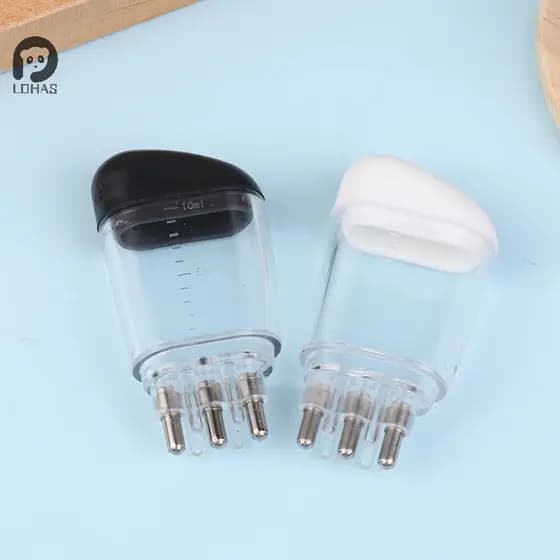 1PC Aplicador de Medicamentos para Couro Cabeludo em Forma de Pente, Ideal para Crescimento Capilar, Mini Escova Massage