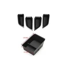For Audi Q4 Etron E-Tron 2022-2024 Car central armrest door storage box sorting container tray car Accessories