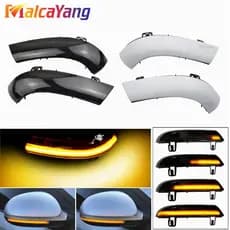 2Pcs Dynamic Blinker Turn Signal LED For Volkswagen GOLF 5 GTI Plus MK5 Jetta Passat B6 B5.5 Variant EOS Sharan Turn Lig