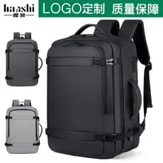 Mochila masculina para negócios, mochila de viagem de alta moda, bolsa para computador à d'água, mochila de grande
