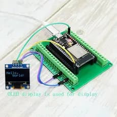 Módulo de Desenvolvimento ESP32 ESP-WROOM-32 GPIO 1 em 2 Placa de Desenvolvimento de Microcontrolador CPU de Núcleo Dupl