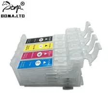 Cartucho de Tinta Ciss 29XL 16XL 220XL 252XL 27XL Sem Chip para Impressoras Epson XP 235 245 335 432 435 445 WF 3820 772