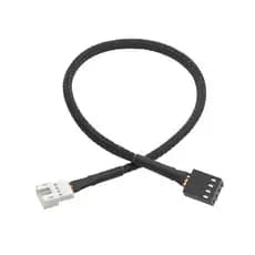 Cabo Adaptador PWM para Cooler de Placa-Mãe 1 para 1 ou 2 Ventiladores de CPU de 4 Pinos para PH 4 Pinos de GPU, 30cm