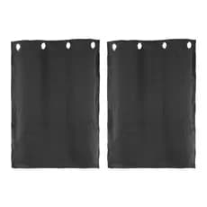 Cortinas Curtas com Ilhós Pequenos, Cortinas de Janela, Cortinas Blackout Curtas para Armário, para Cozinha e Banheiro,