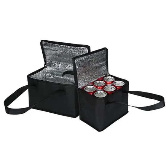Bolsas Térmicas Isoladas para Almoço, Bolsas Dobráveis para Piqueniques ao Ar Livre, Pacotes de Gelo, Sacos Térmicos de