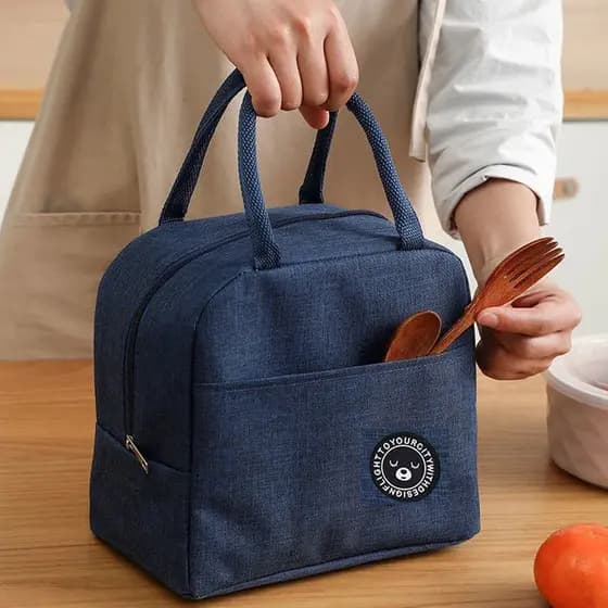 Bolsa Térmica para Almoço, Bolsa Bento, Bolsa Impermeável e Resistente a Óleo para Trabalhadores de Escritório, Bolsa de
