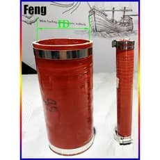 Tubo de Intercooler de Silicone Reto ID16-25mm, Comprimento 10-50cm, Mangueira de Refrigerante para Alta Temperatura e A