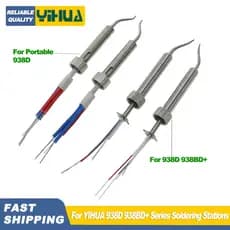 Elemento de Aquecimento YIHUA 131A 133A 45w 60w para Ferro de Solda YIHUA 938D 938BD+