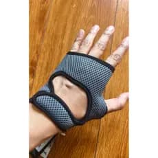 Equipamento dividido Fitness meio dedo Yoga luta ferro treinamento musculação luvas haltere pulseiras bicicleta dinâmica