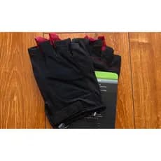 Malha meio dedo protetor solar Anti-desgaste luvas de caminhada Fitness exercício matinal correndo maratona caminhadas c