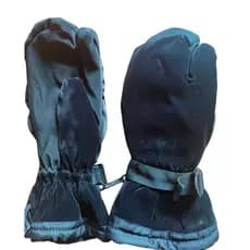 Luvas de dedo originais único dedo cheio equipamento de esqui pato palma quente único placa luvas de esqui lagosta três