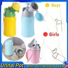 Garrafa Urinária de Higiene para Bebês, Potty para Meninos e Meninas, para Viagens de Carro, Antivazamento, Urinol de Ca