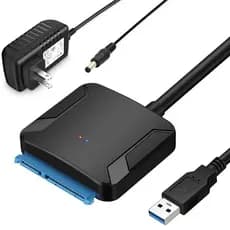 Cabo Adaptador Conversor USB 3.0 para SATA 3, Cabo Conversor de Disco Rígido USB3.0 para, Seagate, WD 2.5 3.5 HD