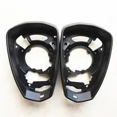 Moldura da Carcaça do Espelho Lateral do Carro para Audi A3 S3 RS3, Acabamento Brilhante, Suporte para Espelho Retroviso