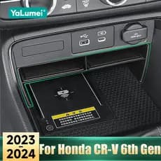 Para Honda CR-V CRV CR V 6ª Geração 2023 2024 Caixa de Armazenamento para Apoio de Braço do Controle Central do Carro Ac