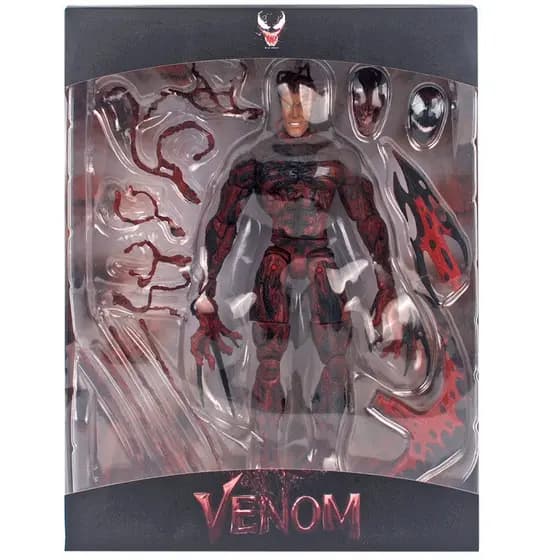 Marvel Spider-Man Venom: The Venomic Slaughter Deadly Guardian Figura de Ação Super Articulada Modelo de 7 Polegadas em