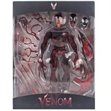Marvel Spider-Man Venom: The Venomic Slaughter Deadly Guardian Figura de Ação Super Articulada Modelo de 7 Polegadas em
