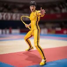 Figura de Ação Super Articulada do Kung Fu Bruce Lee, Modelo Jeet Kune Do, Decoração em Caixa, Em Estoque