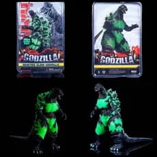 Figura de Ação Articulada do Dinossauro Godzilla Luminoso NECA Reactor Glow-in-the-Dark