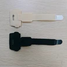 Novo corretor de hálux valgo com placa de alumínio ajustável para suporte e correção estável dos dedos do pé.