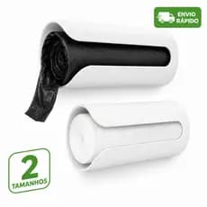 Suporte Rolo de Saco de Lixo para Casa em Cozinha Lavanderia Dispenser Porta Sacolas de Supermercado Puxa Saco