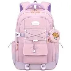 Mochila Elegante E Mínima Fresca , Esportiva Espaçosa Durável (Branca)