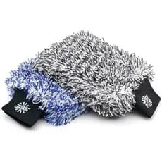 The Rag Company-Cyclone Ultra Wash Mitts-70/30'Gauntlet Blend Microfibra Coreana , Acolchoamento De Espuma , Sem Arranhõ