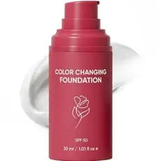 Base Coreana Que Muda De Cor , Ajusta Automaticamente A Líquida Para Mulheres , Com Fps 50 , Hidratação Profunda & amp ;