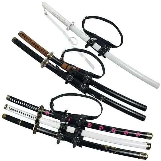 Cinto Porta-Espada de Damasco para Cosplay de Anime, Suporte Original para Sabre e Katana, Presente BPHI