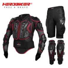 Armadura de motocicleta para ciclismo ao ar livre, equipamento de proteção para motocicleta, Off-Road, resistente a choq