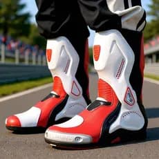 Nove fios lobo profissional motocicleta ciclismo botas de estrada pista corrida esportes sapatos de proteção sapatos da