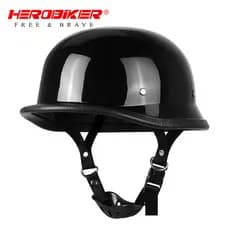 Capacete de motocicleta Retro motocicleta equitação Harley espelho capacete bicicleta elétrica meio capacete Mountain bi