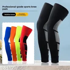 Atacado joelheiras de basquete tubo longo verão Badminton ao ar livre correndo maratona Leggings ciclismo compressão esp