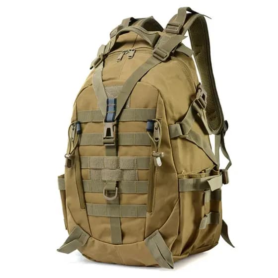 [Produtos prontos para entrega no mesmo dia] Ventilador militar multifuncional Bolsa Camuflagem ao ar livre Esportes tát