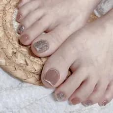 Nue fino piscando unha Nuogu adesivos estilo suave remendo de unha usando unhas atacado remendo de unhas unhas falsas