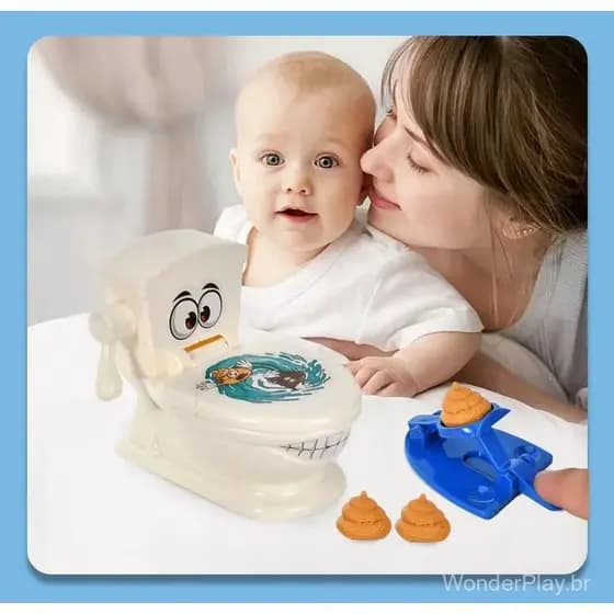 Mini brinquedos antiestresse de banheiro, brinquedo interativo de catapulta para duas pessoas, jogo de mesa, brinquedo d