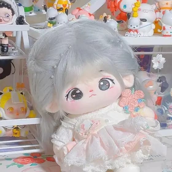 Boneca de algodão de 20 cm Ichiban Recompensa Boneca intercambiável Boneca de pelúcia Presente de aniversário para menin
